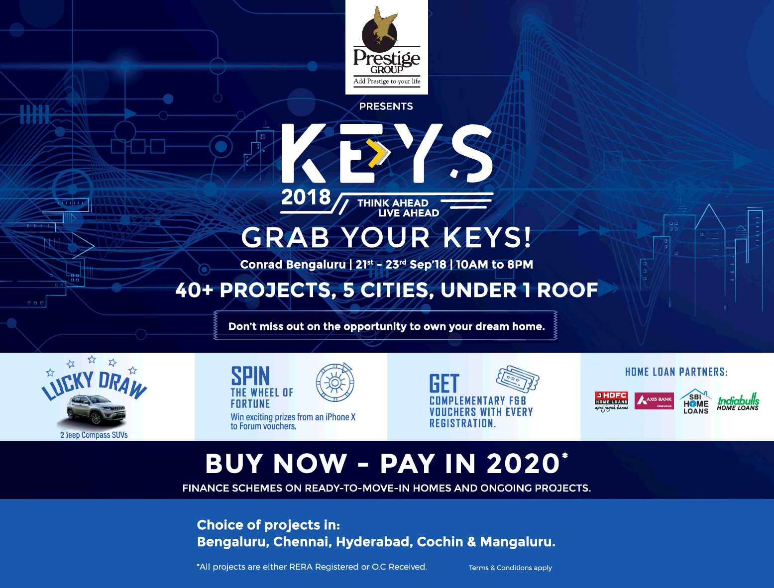Prestige Group presents Keys 2018 in Bengaluru